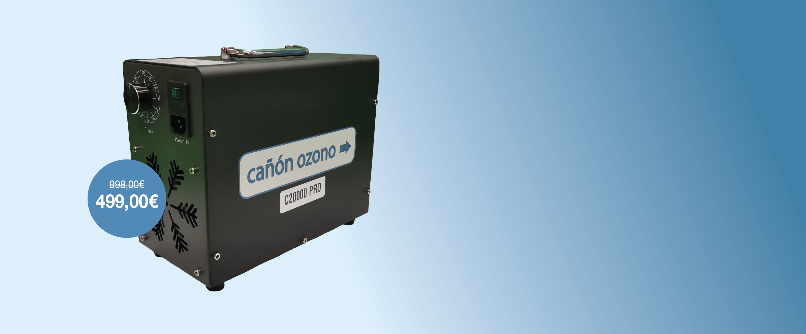 Generador de Ozono C20000 PRO